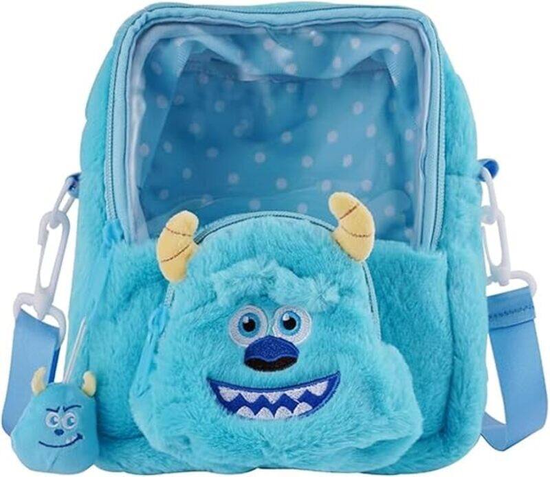 Monster Cartoon Shoulder Bag with Adjustable Strap